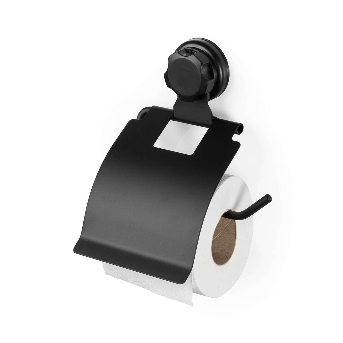 Porte papier toilette ventouse auto-adhésive