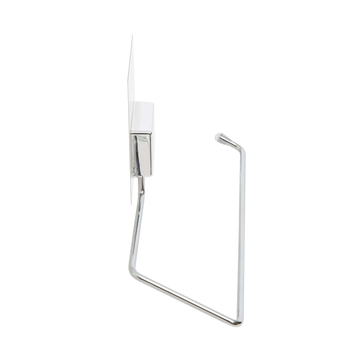 Porte serviette auto-adhésif chrome