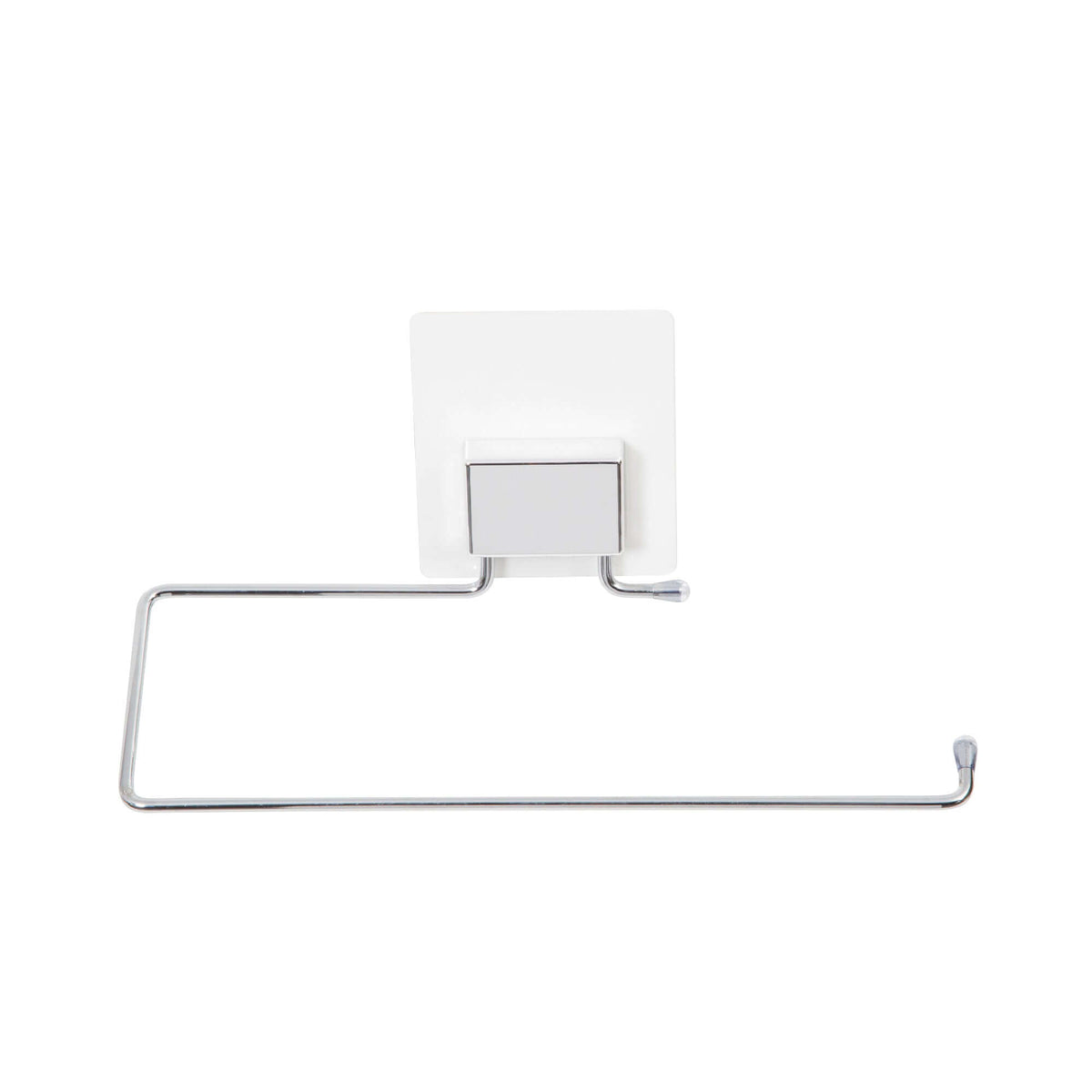 Porte serviette auto-adhésif chrome