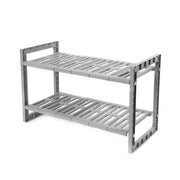 Estante extensible bajo fregadero gris Wigan
