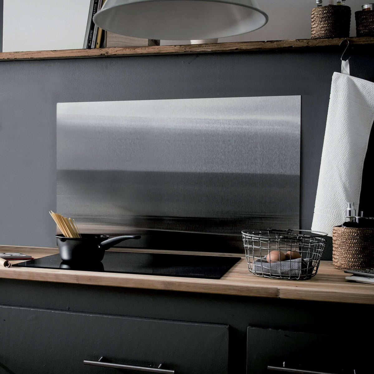 Crédence de cuisine inox Taille L
