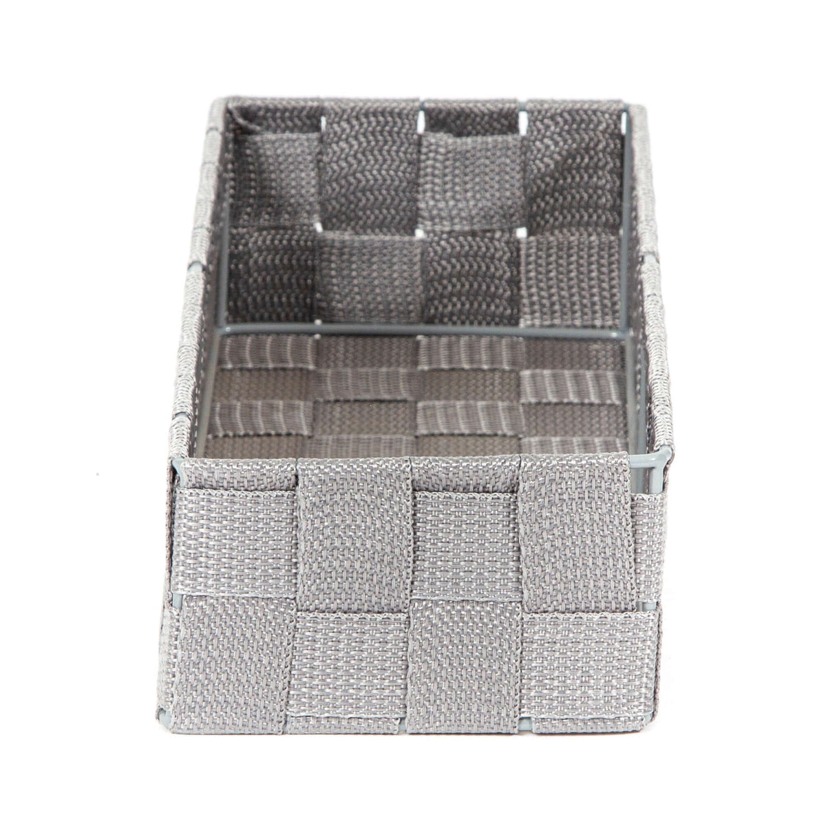 Panier de rangement Stan L gris