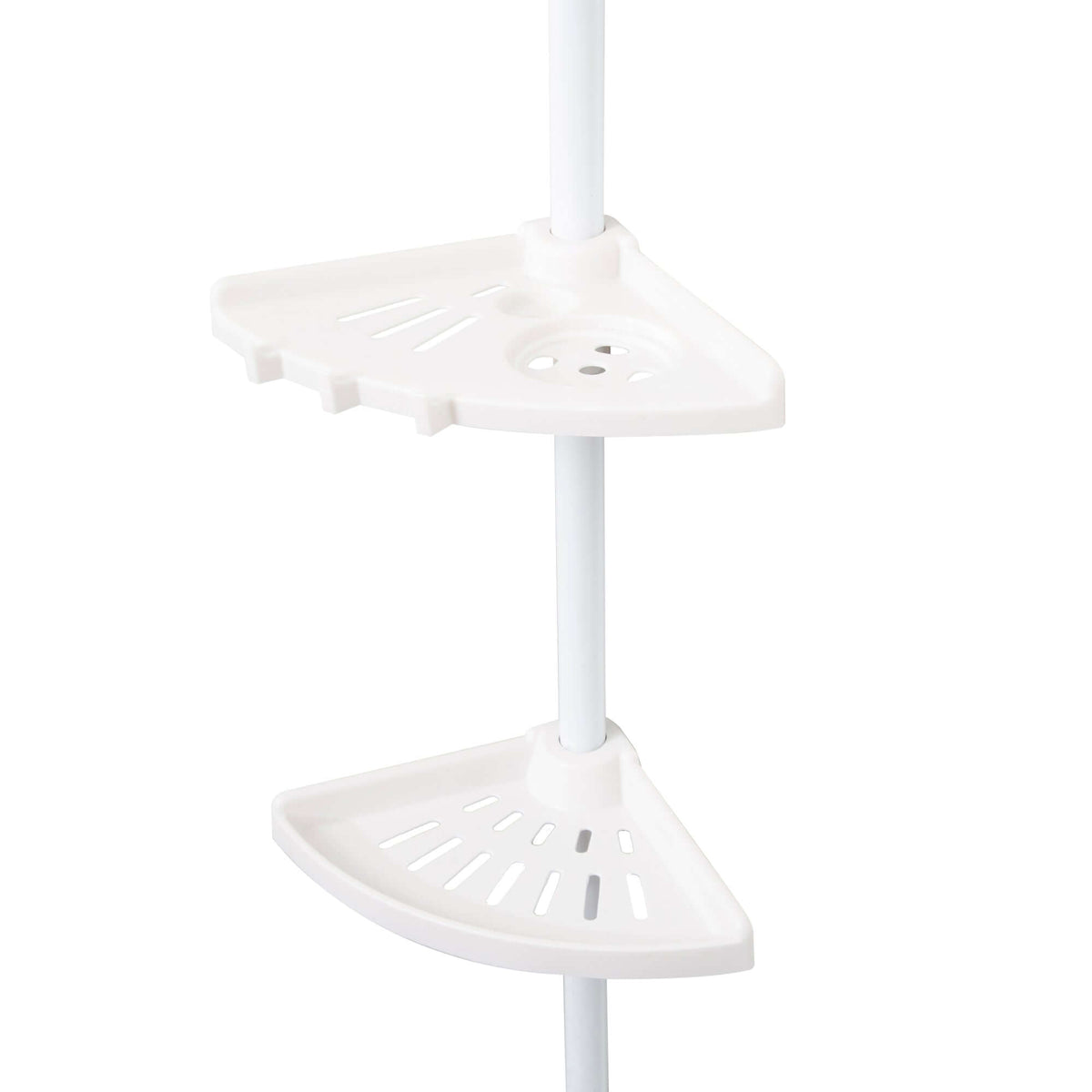 Estante esquinero de ducha extensible blanco Gina