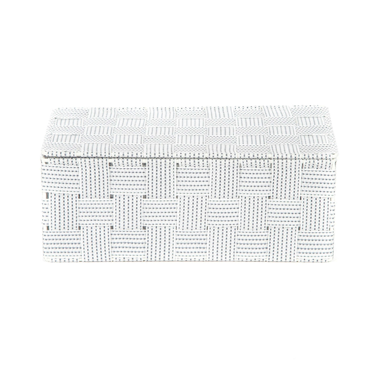 Panier de rangement avec couvercle L